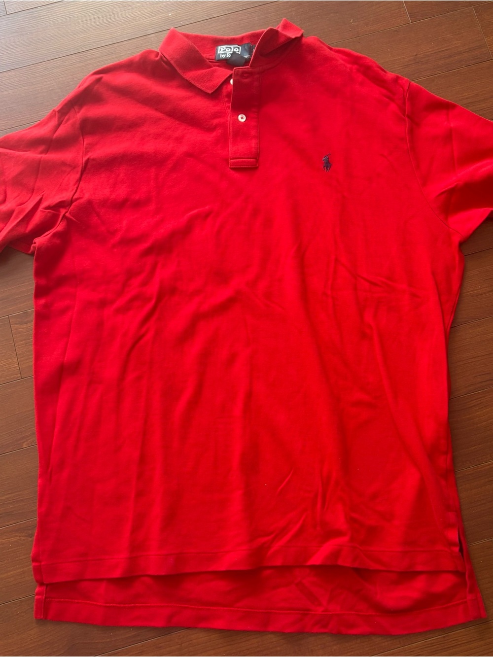 Polo by Ralph Lauren Men’s Red Classic Fit Polo Shirt XL